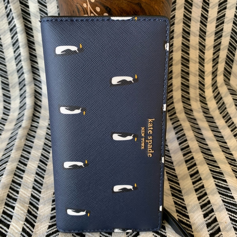 New Kate spade large Cameron slim bifold wallet - Picture 1 of 7